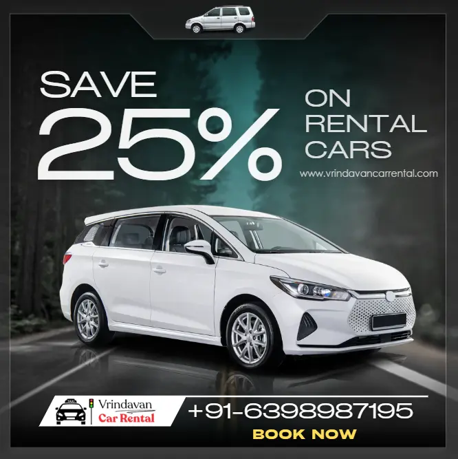 Vrindavan to Delhi Airport Drop Taxi